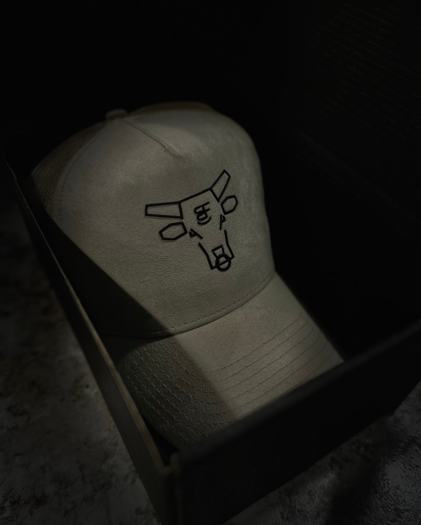 Beef Brand Suede Snapback Hat