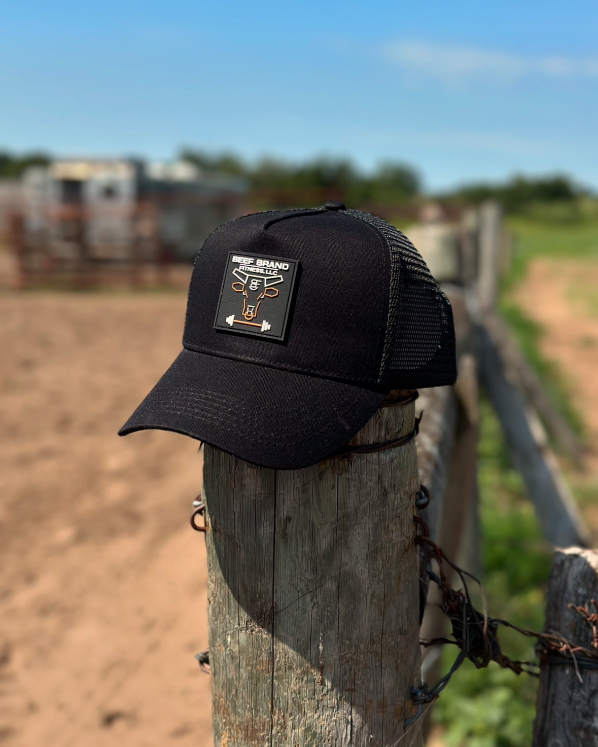 Beef Brand PVC Patch Snapback Hat