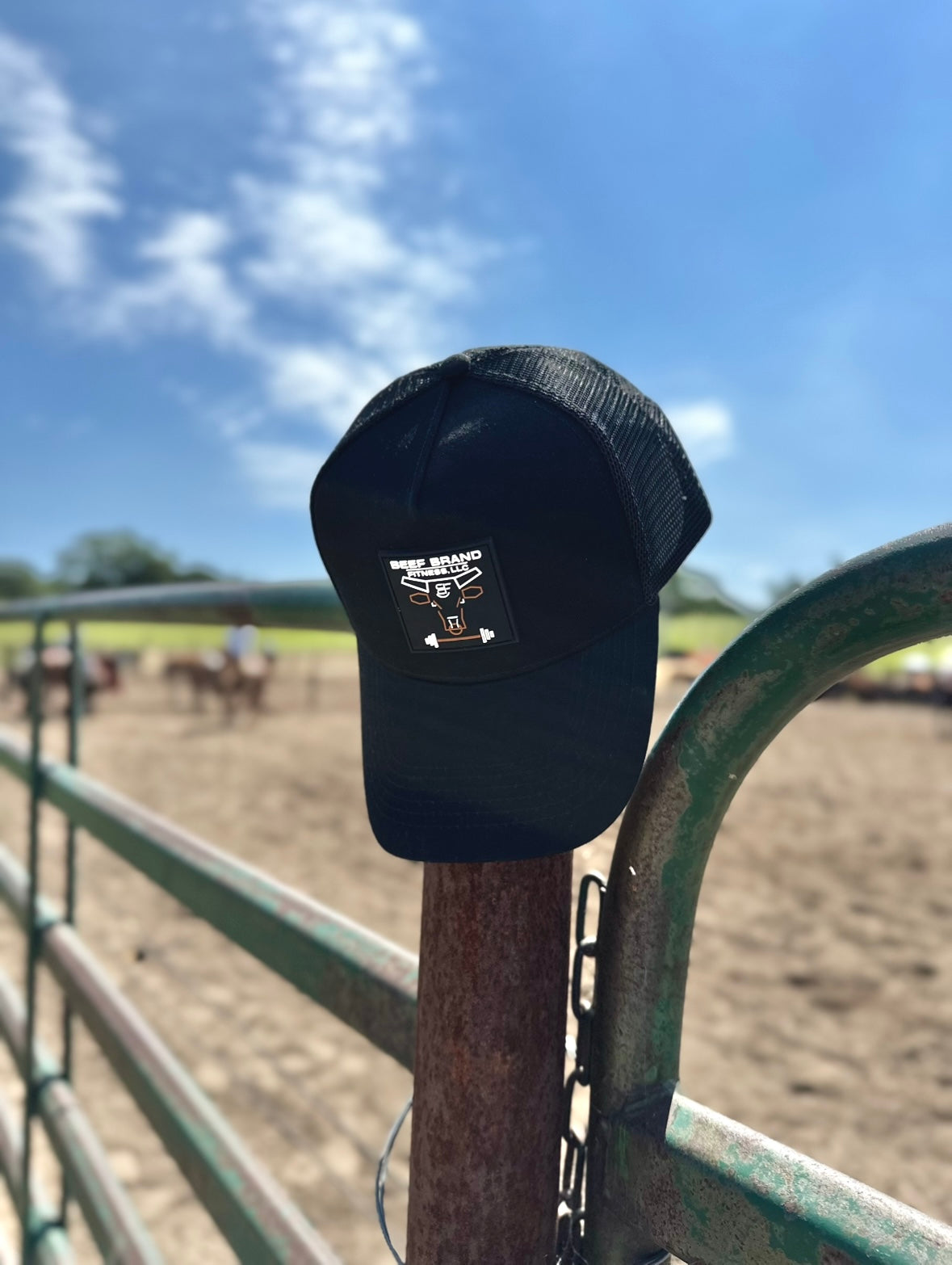 Beef Brand PVC Patch Snapback Hat